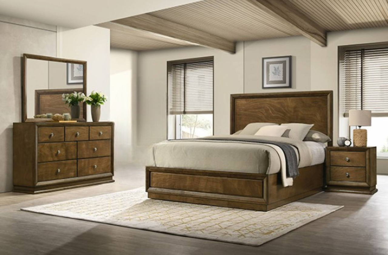 Kirkham 4PCS Queen Size Bed