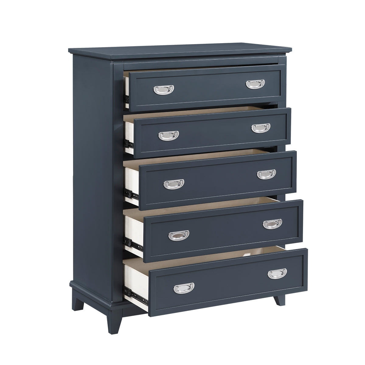 Sloane 48.5" Chest with 5 Dovetail Drawers by Homelegance