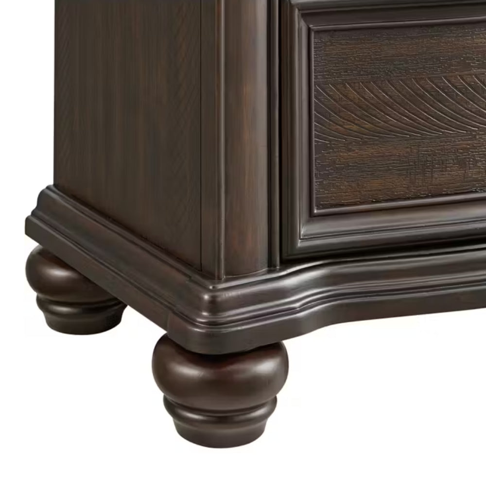 Brunswick 54" Chest with 5 Drawers by Elements - Brown