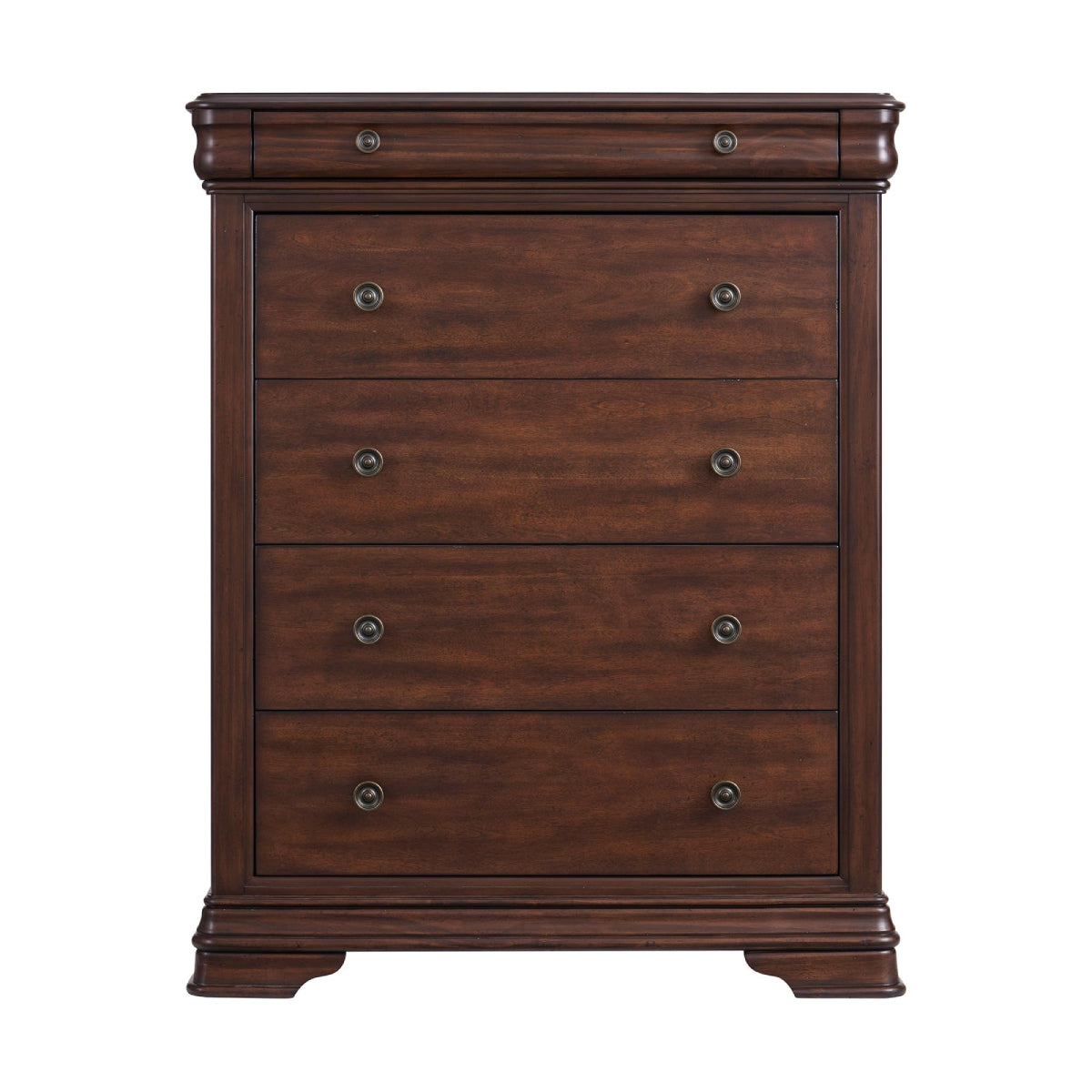Phillipe 5-Drawer Chest by Elements - Brown
