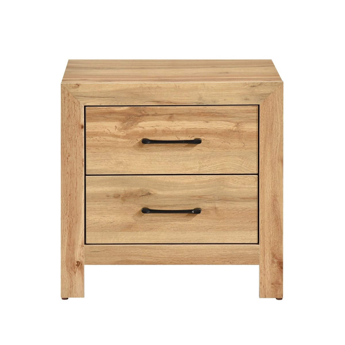 Corbin 24" Night Stand with 2 Dovetail Drawers by Homelegance - Brown