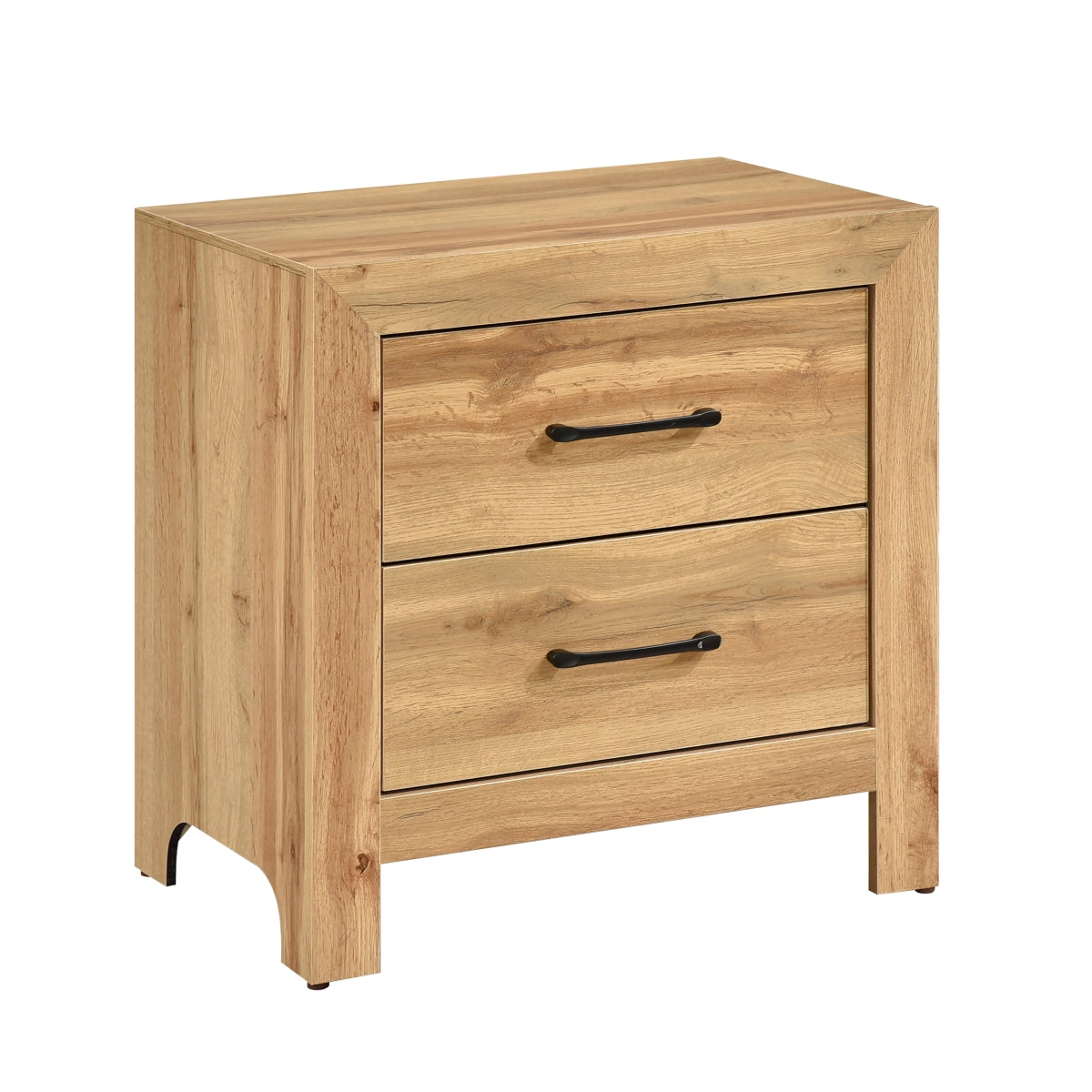 Corbin 24" Night Stand with 2 Dovetail Drawers by Homelegance - Brown