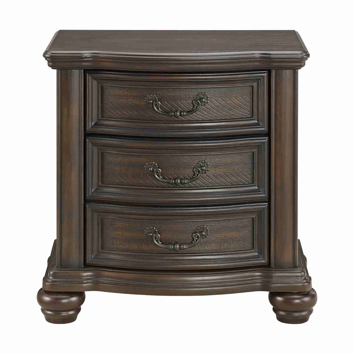 28" Brunswick 2-Drawer Nightstand with USB by Elements - Brown