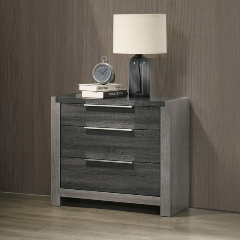 30" Jehoram Nightstand by Acme Furniture - Gray