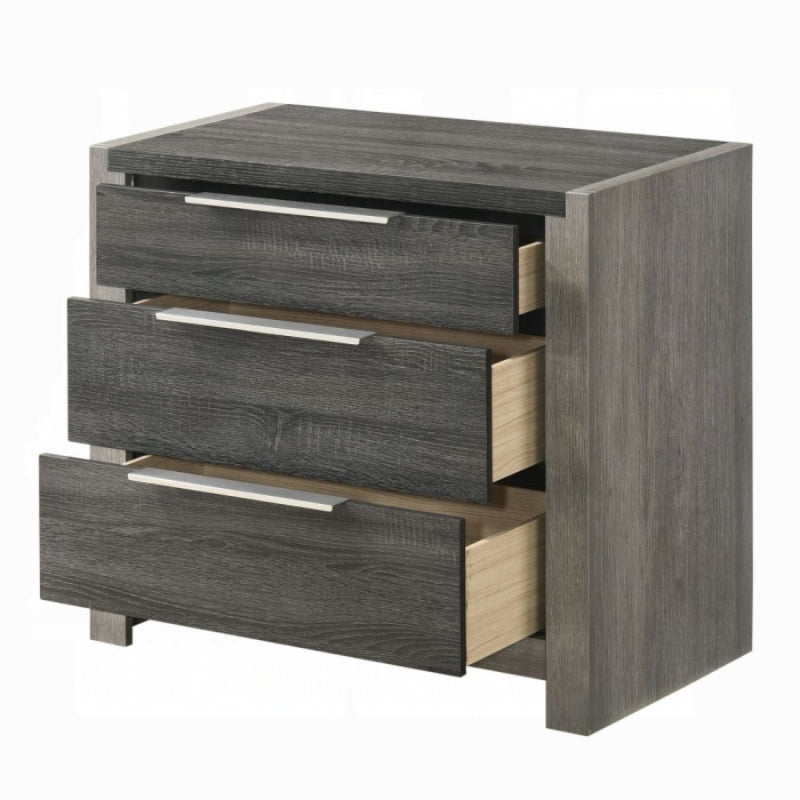 30" Jehoram Nightstand by Acme Furniture - Gray