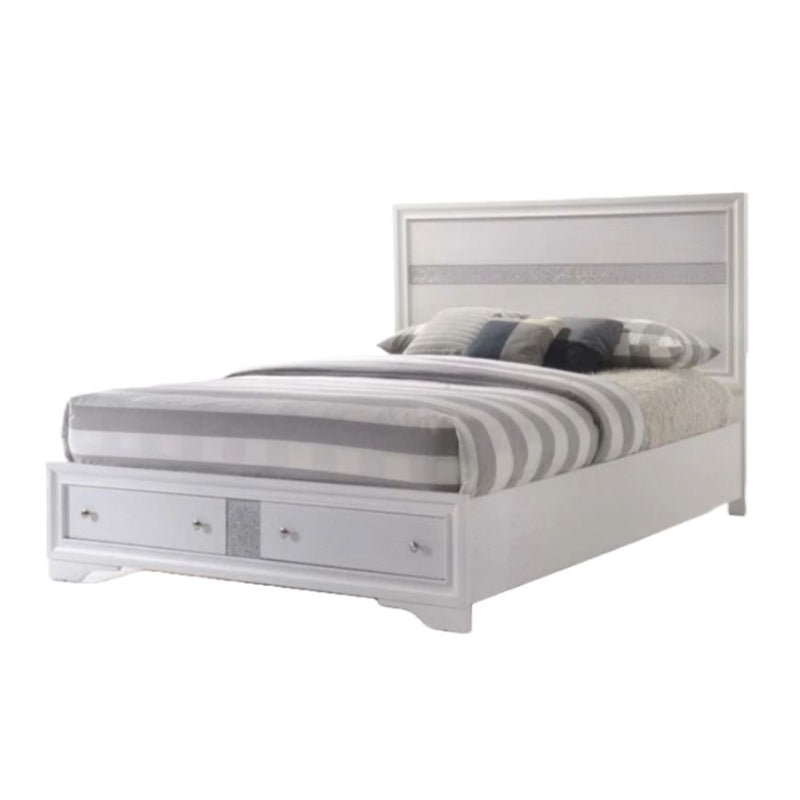 Alfred Queen Bed by Best Home - White
