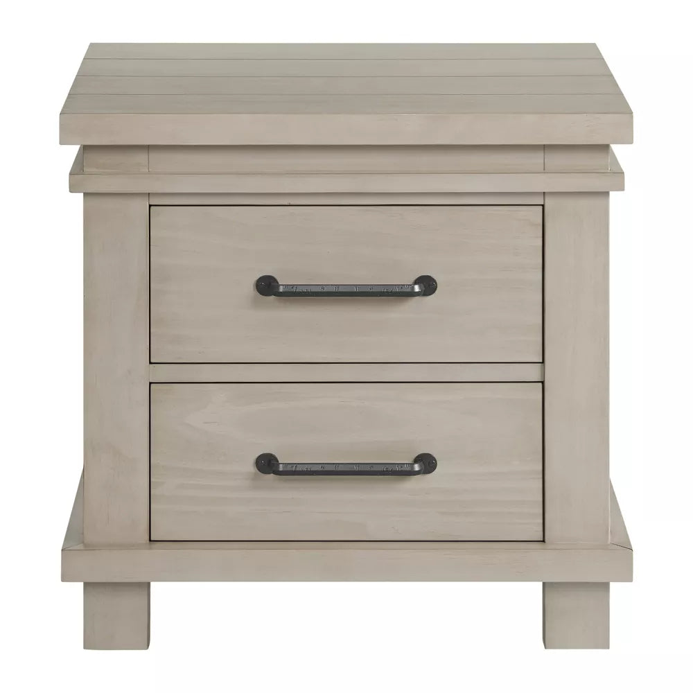 Hampton Nightstand with 2 Drawers by Soho Baby - Beige