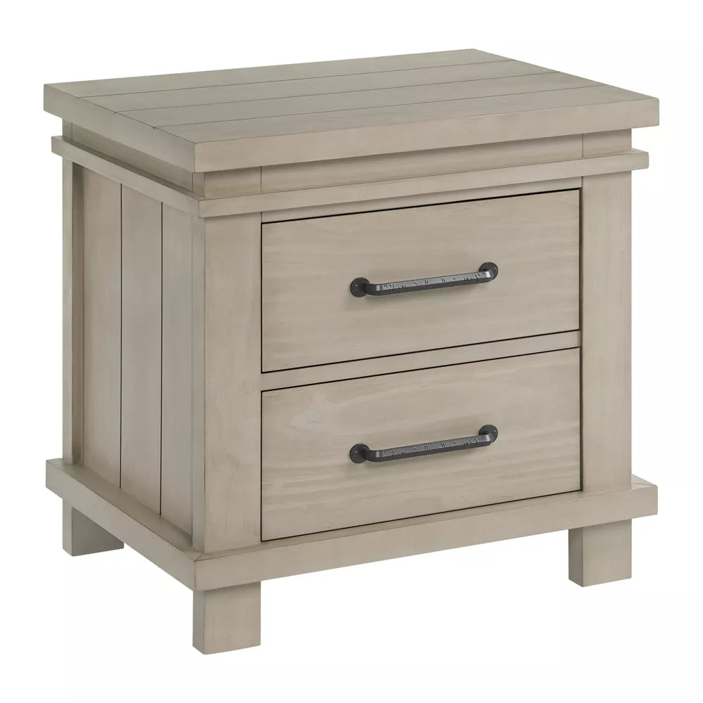Hampton Nightstand with 2 Drawers by Soho Baby - Beige