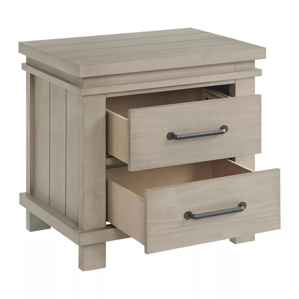 Hampton Nightstand with 2 Drawers by Soho Baby - Beige