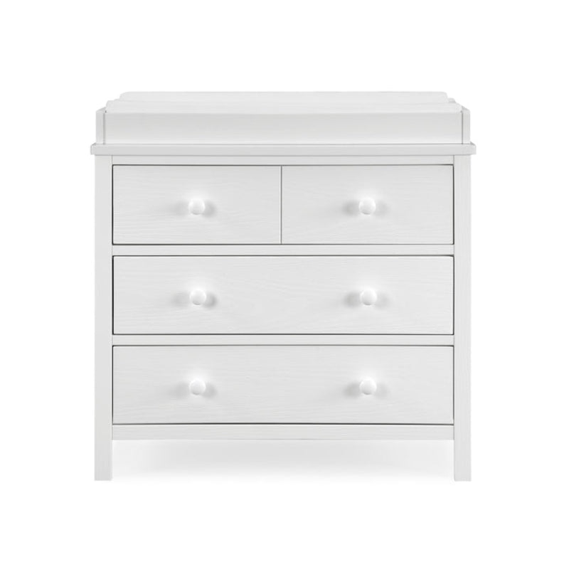 Sweet Beginnings 36.5" Dresser with 3 Drawers by Delta Children - White