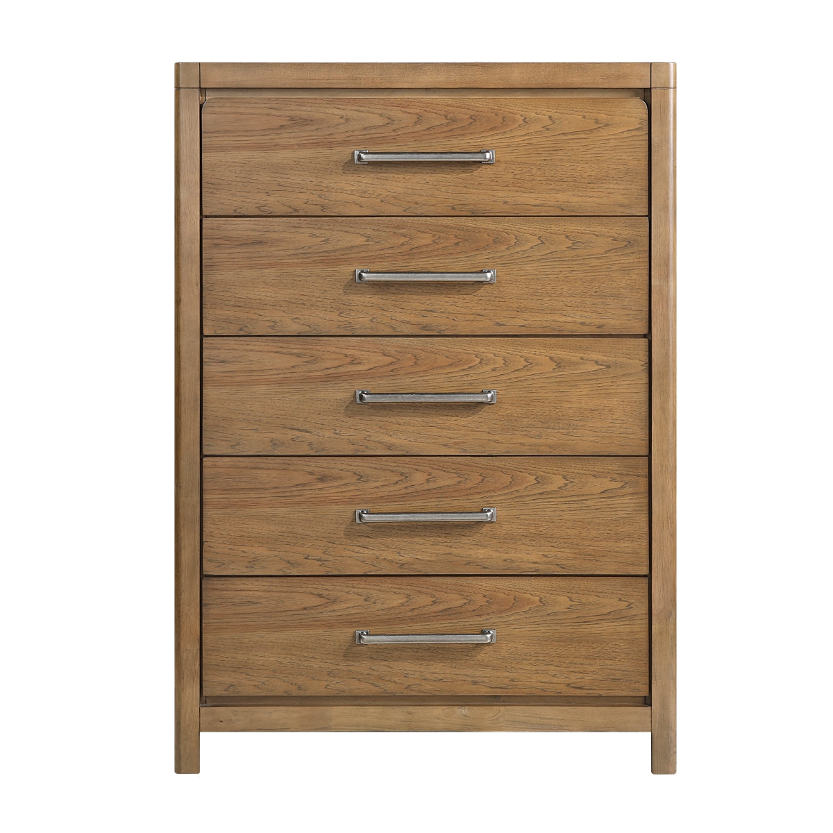 Hudson 54.5" Chest with 5 Drawers by Homelegance - Brown