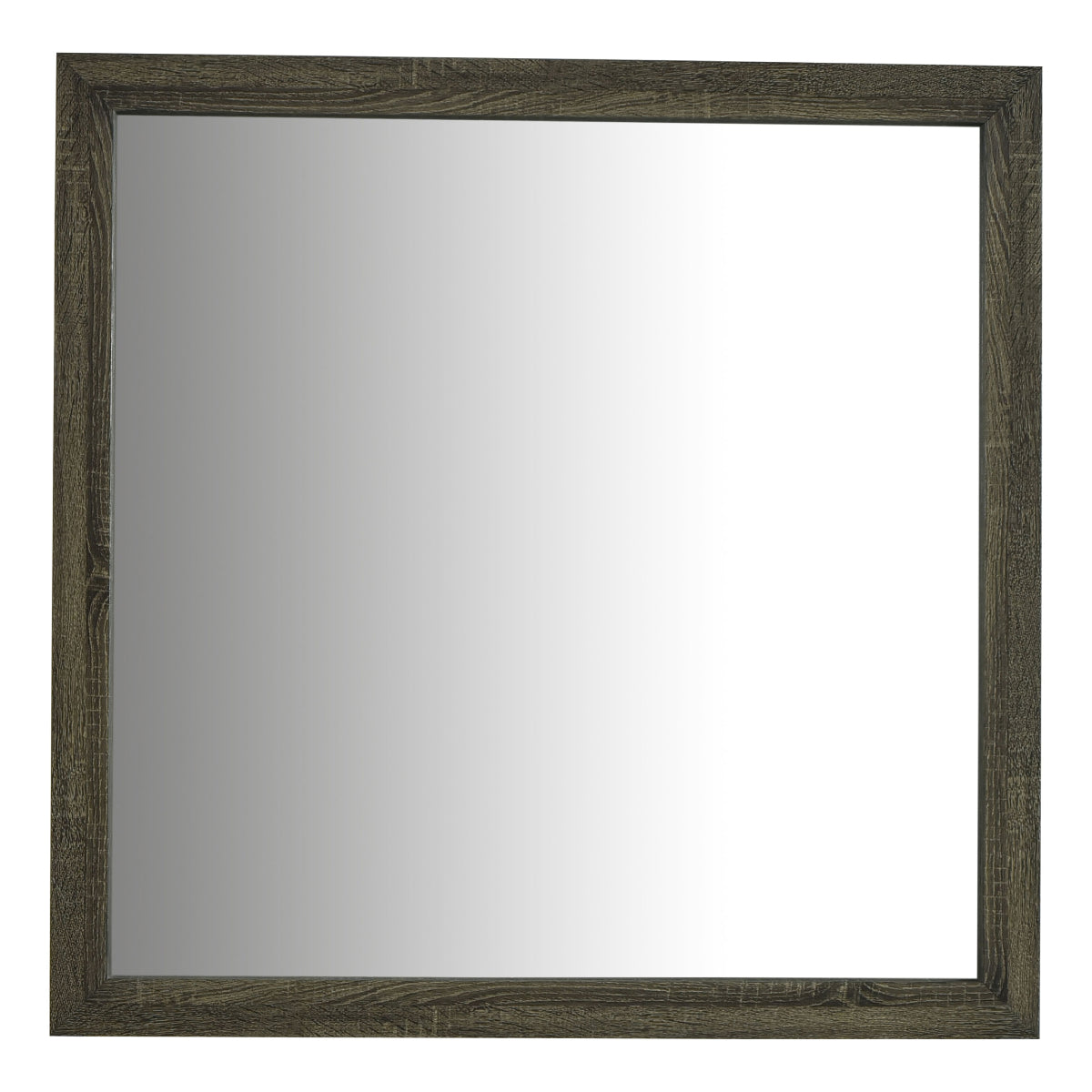 Wright 39.5" Square Dresser Mirror by Coaster - Brown