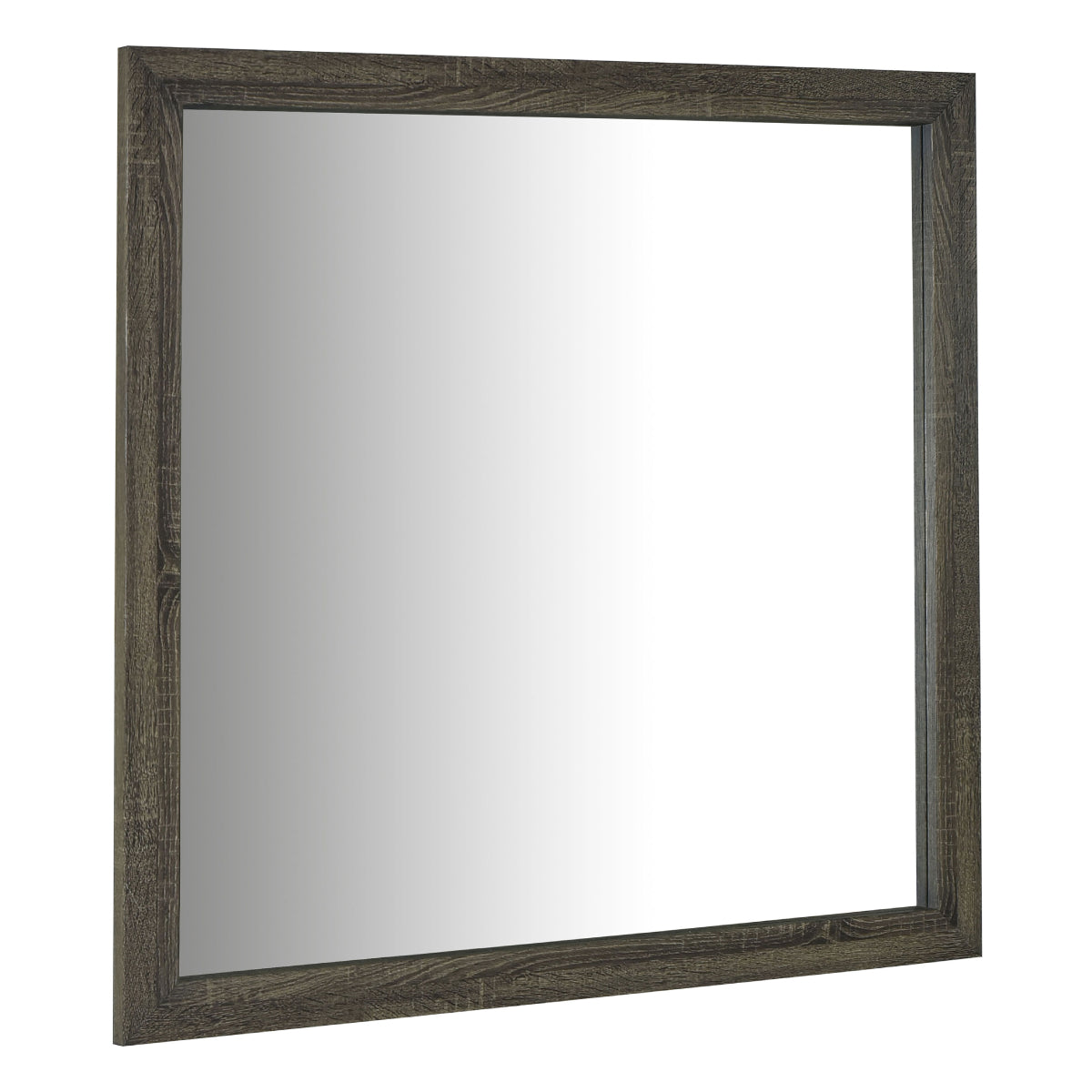 Wright 39.5" Square Dresser Mirror by Coaster - Brown