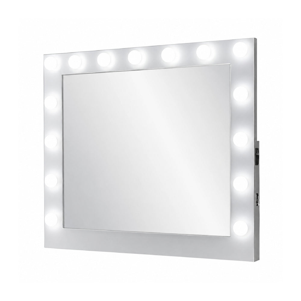 Belleterre 37" Mirror by Furniture of America - Silver