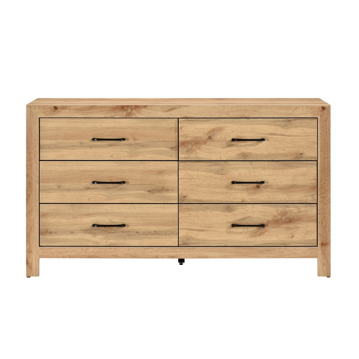 Corbin 58.5" Dresser with 6 Drawers - Brown