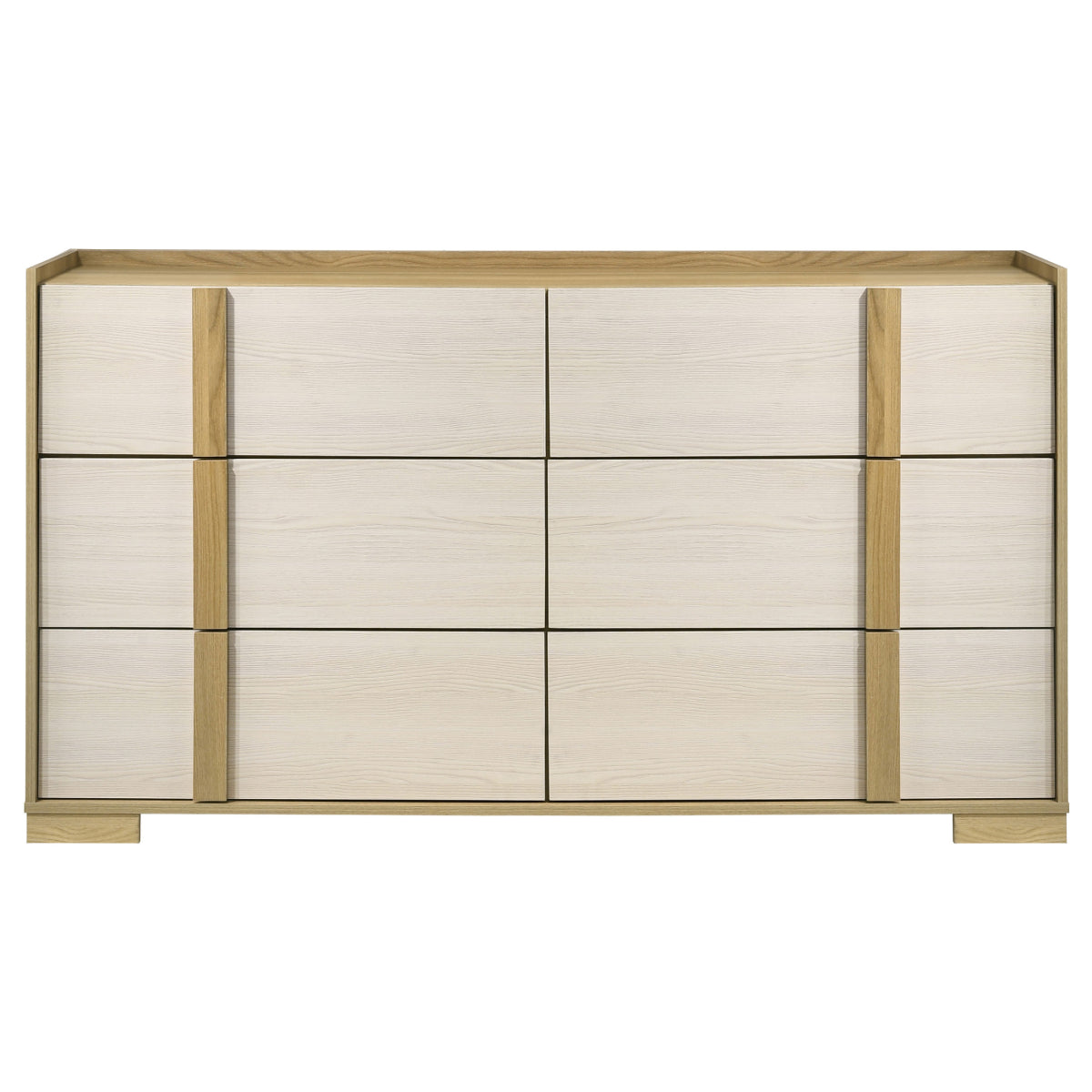 Hyland 6-Drawer Dresser by Coaster Furniture - Brown