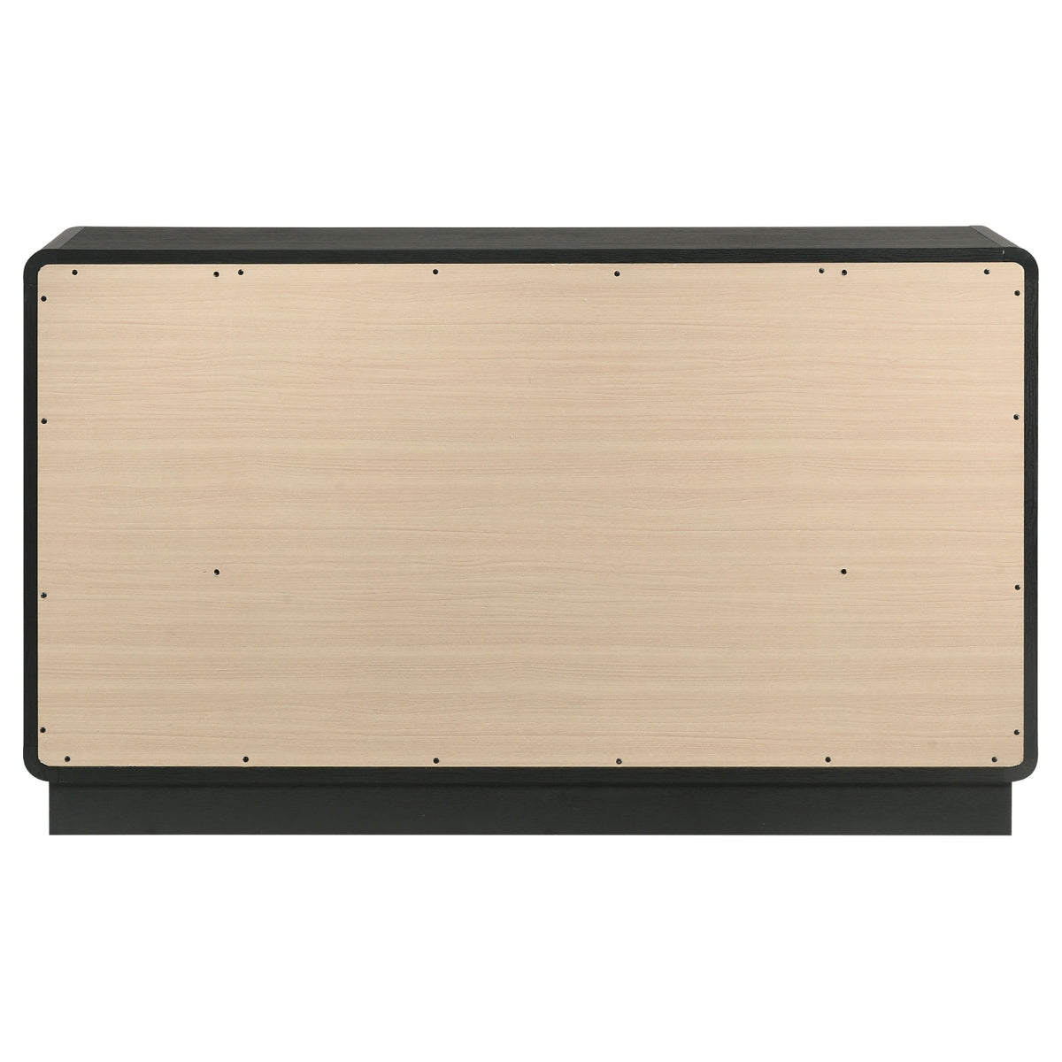 Cavelle 58.5" Dresser Cabinet with 6-Drawer by Coaster - Black