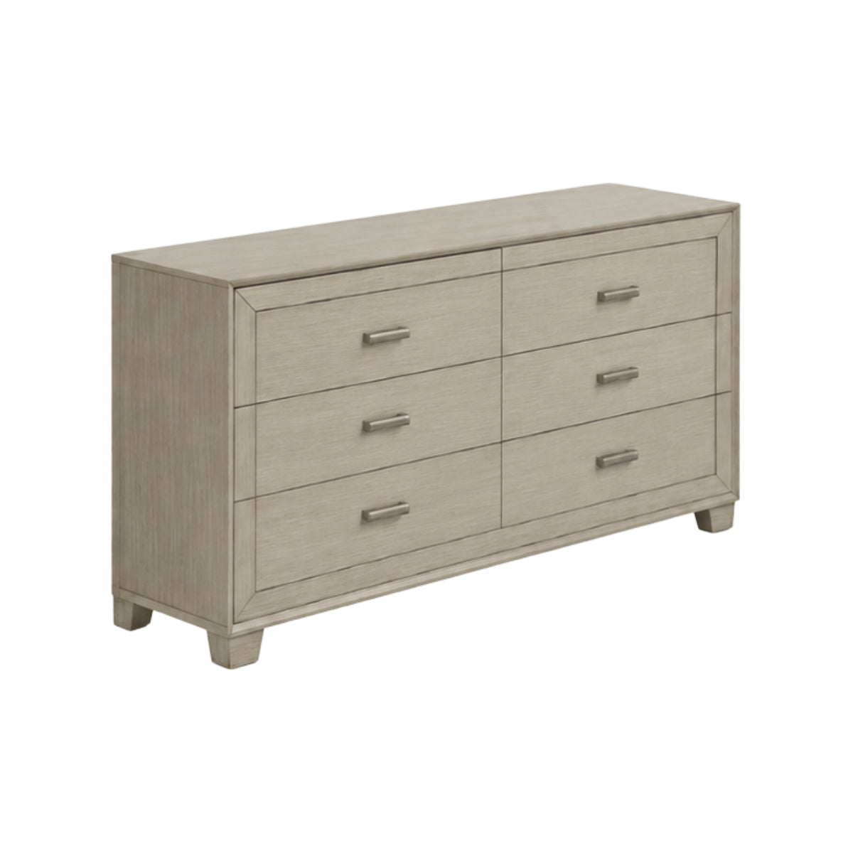 Odesa 35.9" Dresser with 6 Drawers by Lifestyle - Gray