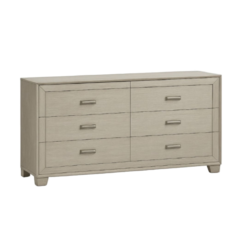 Odesa 35.9" Dresser with 6 Drawers by Lifestyle - Gray