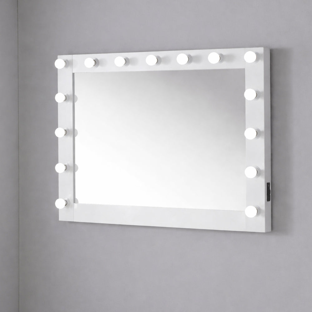 Espejo de 3 mm con 15 bombillas de Furniture of America