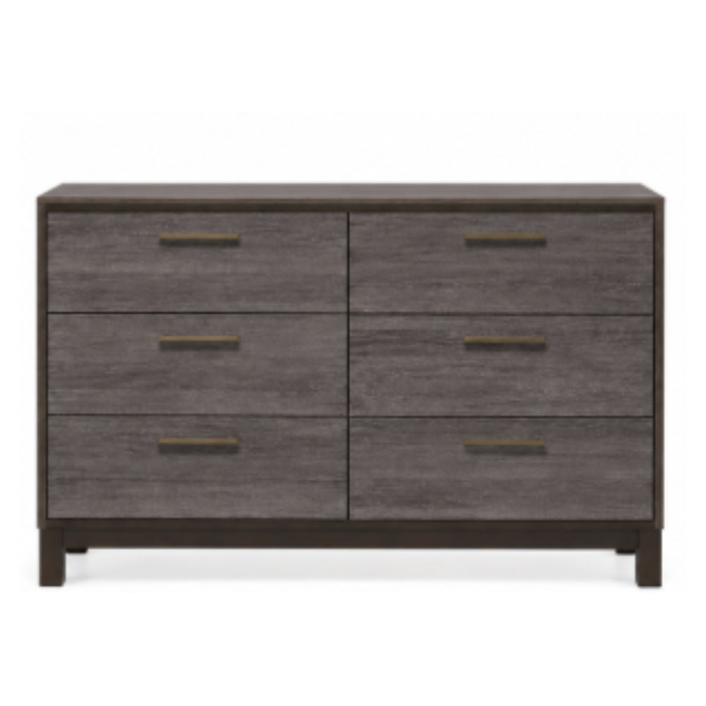 Bundle: Blake (4-Piece) Bedroom Set by Best Home - Brown + COSMO Sydney Queen Adjustable Bed by Best Home + SilverRest Topaz Plush Mattress