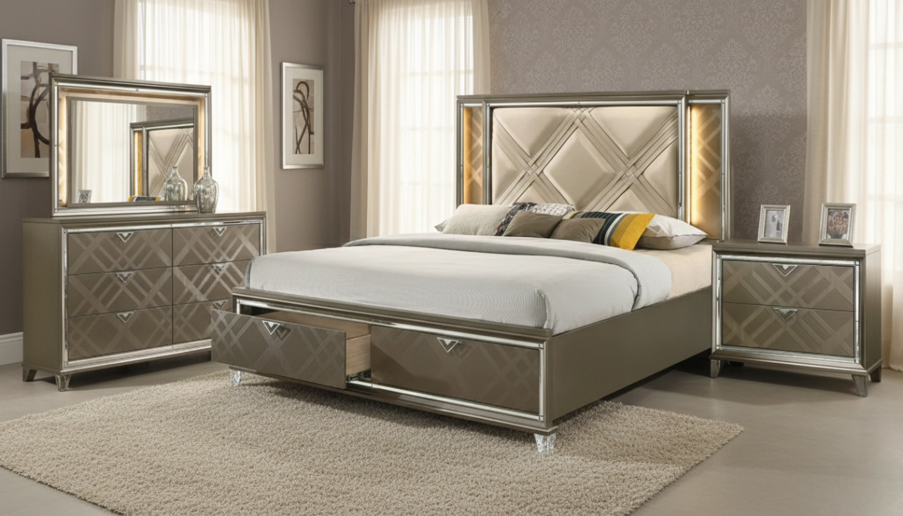 Majestic Bedroom Set by Best Home - Full