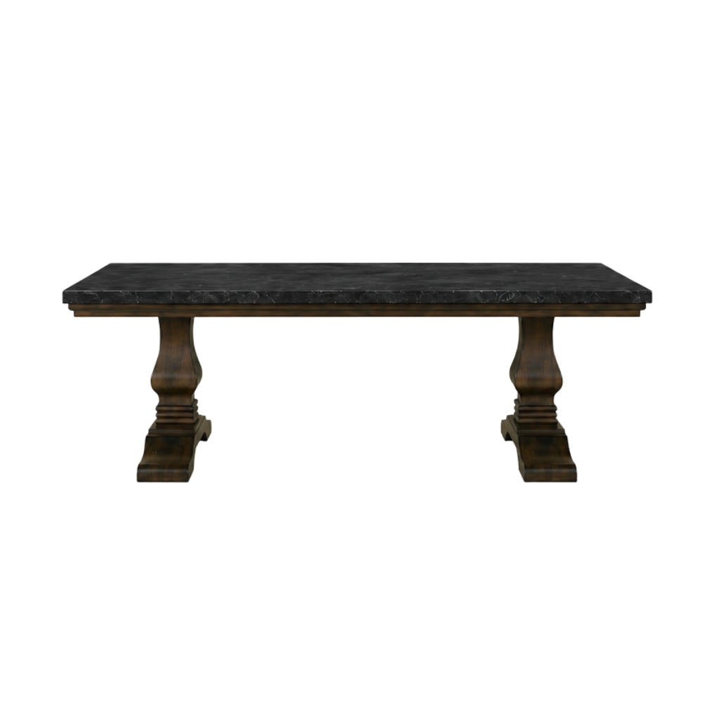 Mercury (7-Piece) Dining Table Set by Best Home - Gray/Black