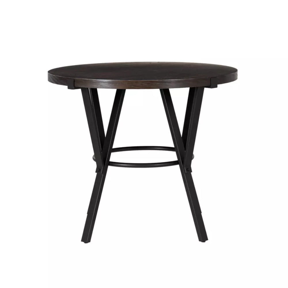 Lisbon (5-Piece) Dining Table Set by Powell - Black/Brown
