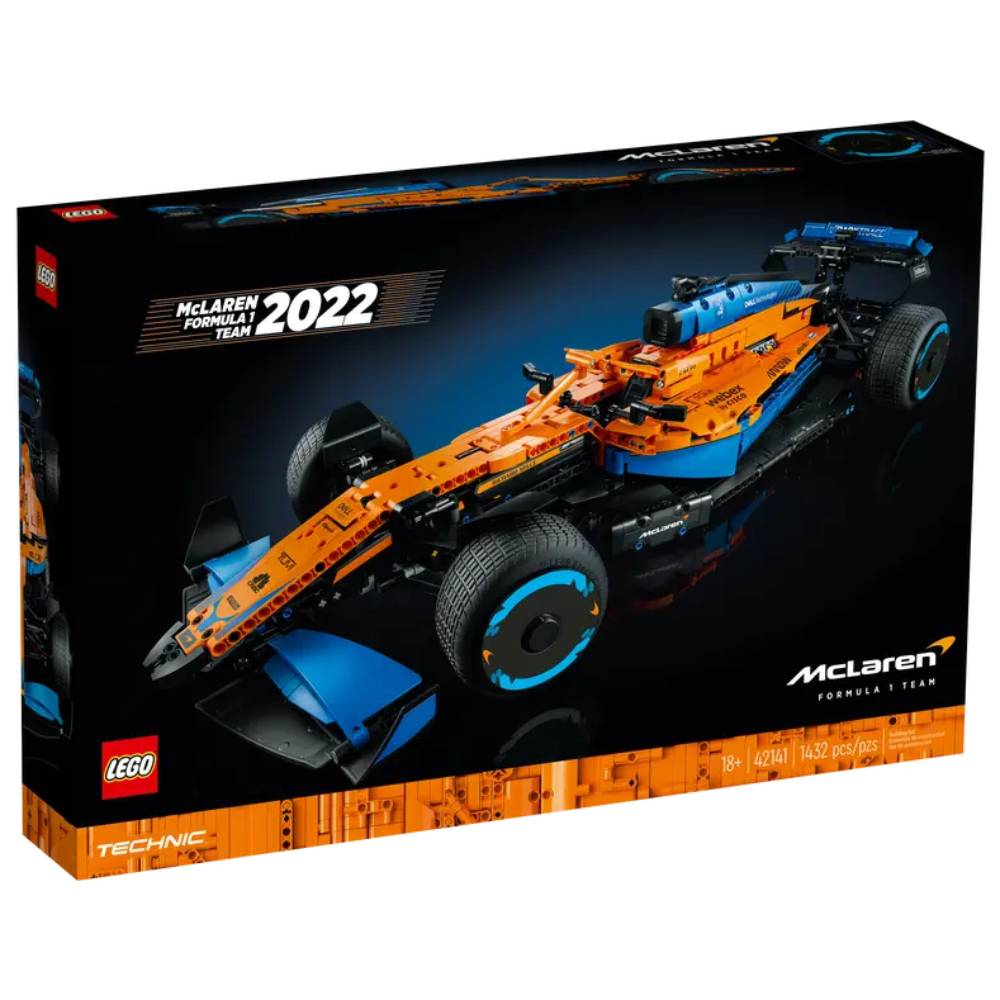 Lego Technic McLaren Formula 1 Race Car Building Toy Set (1432 - Pieces)