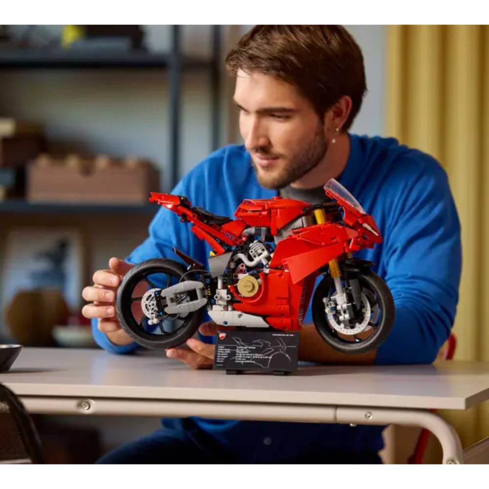 Lego Technic Ducati Panigale V4 S Motorcycle Building Toy Set (1603 - Pieces)