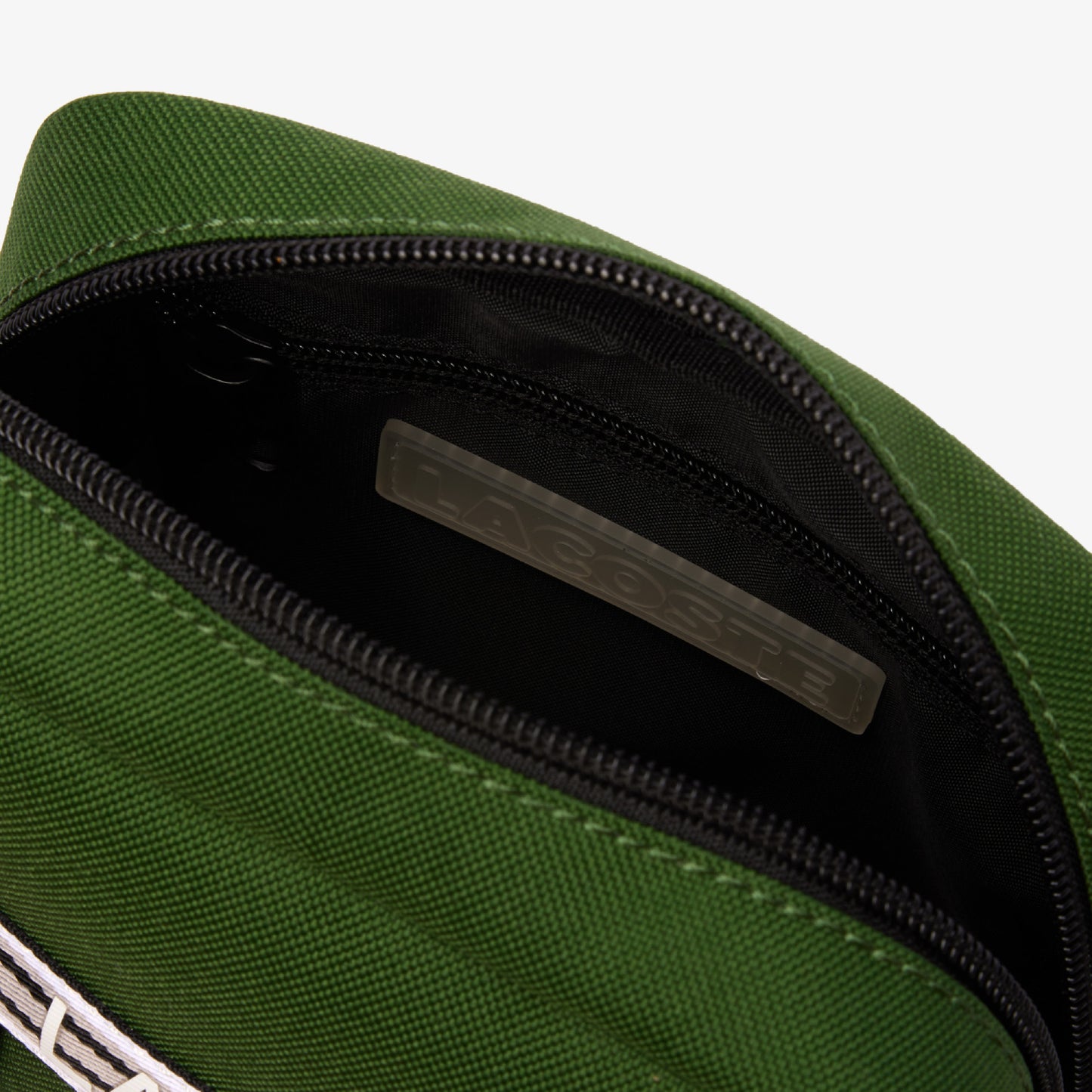 Lacoste Neocroc Vertical Messenger Bag - Vert Noir Blanc (Green)
