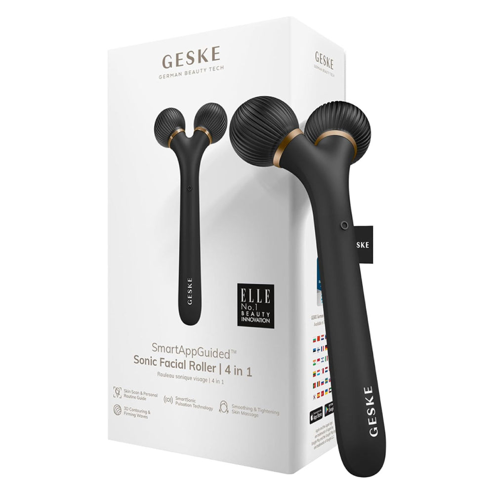 Geske Sonic 4 in 1 Facial Roller - Gray