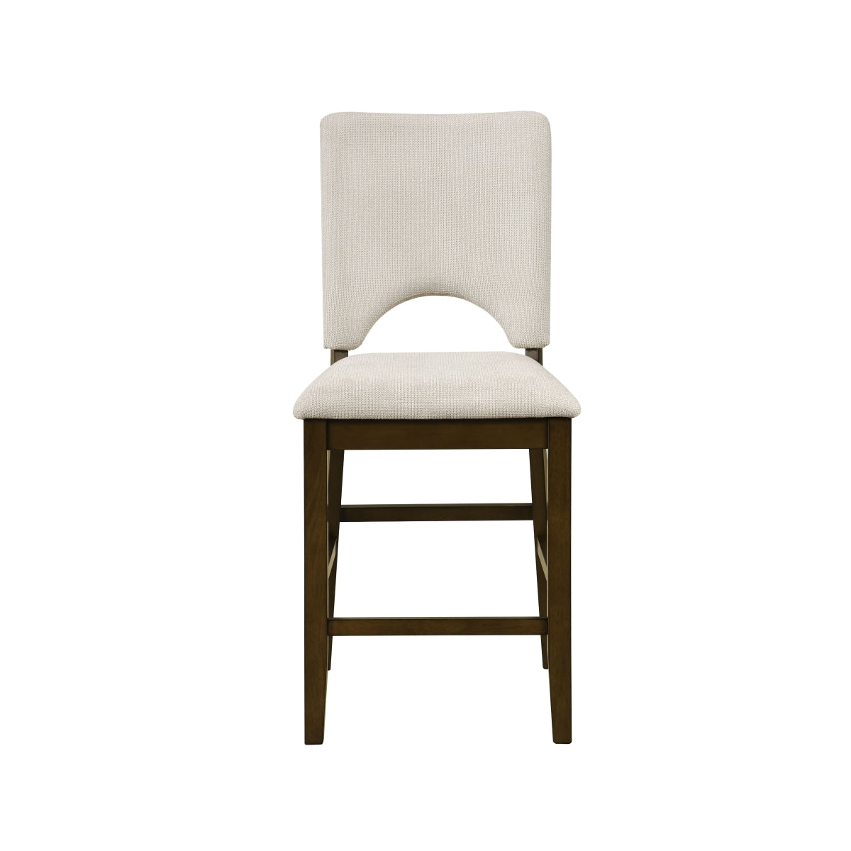 Windsor 41" Counter Height Chair (1-Piece) by Homelegance - Beige/Brown