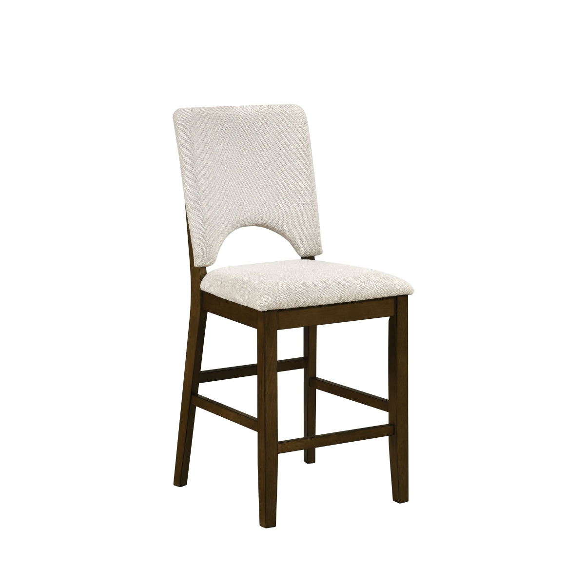 Windsor 41" Counter Height Chair (1-Piece) by Homelegance - Beige/Brown