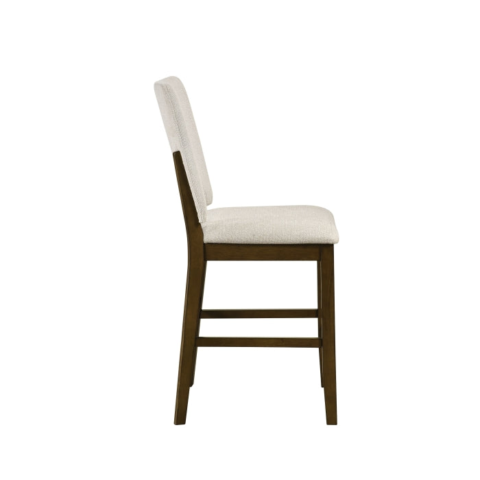Windsor 41" Counter Height Chair (1-Piece) by Homelegance - Beige/Brown