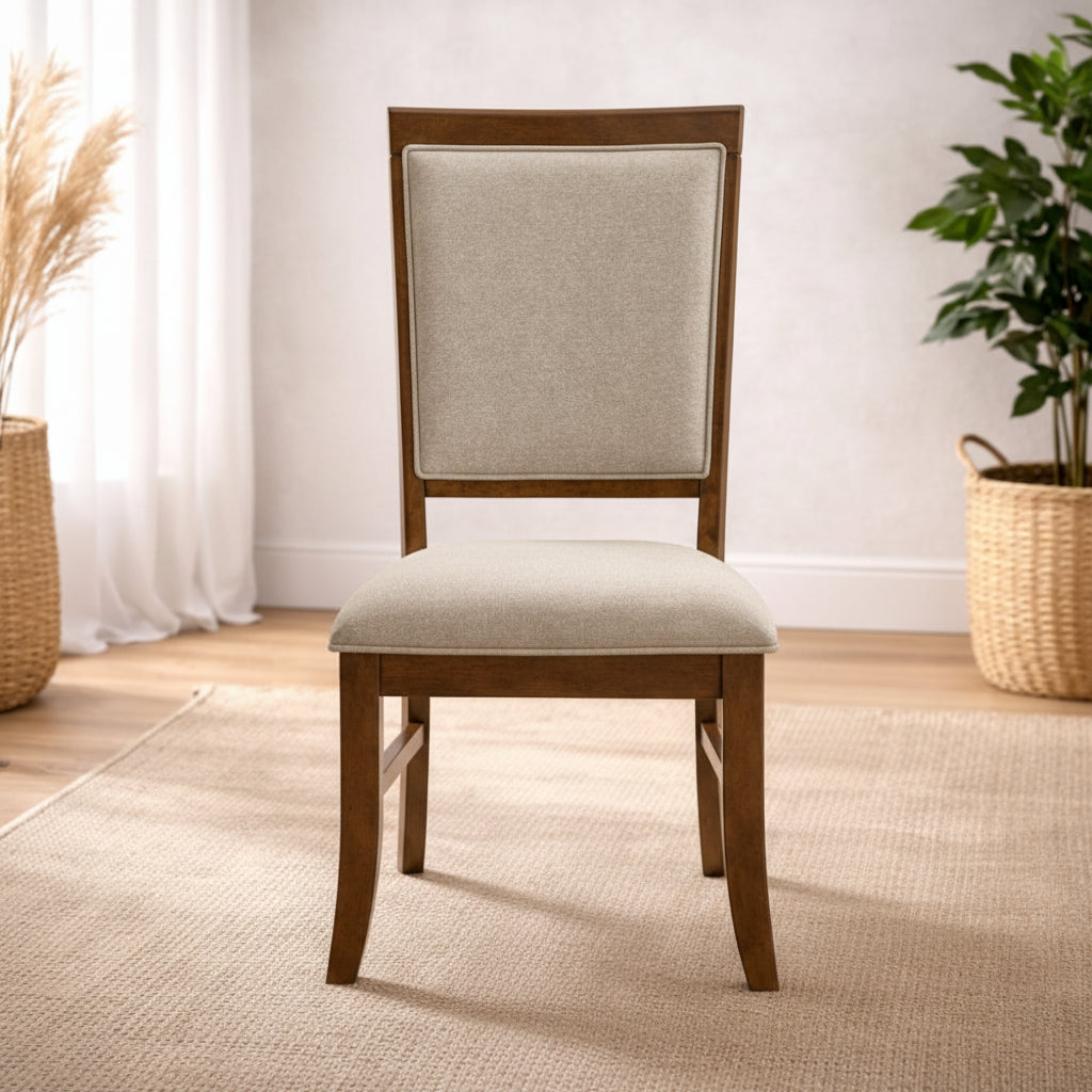 Toledo (7-Piece) Dining Table Set by Elements - Brown/Gray