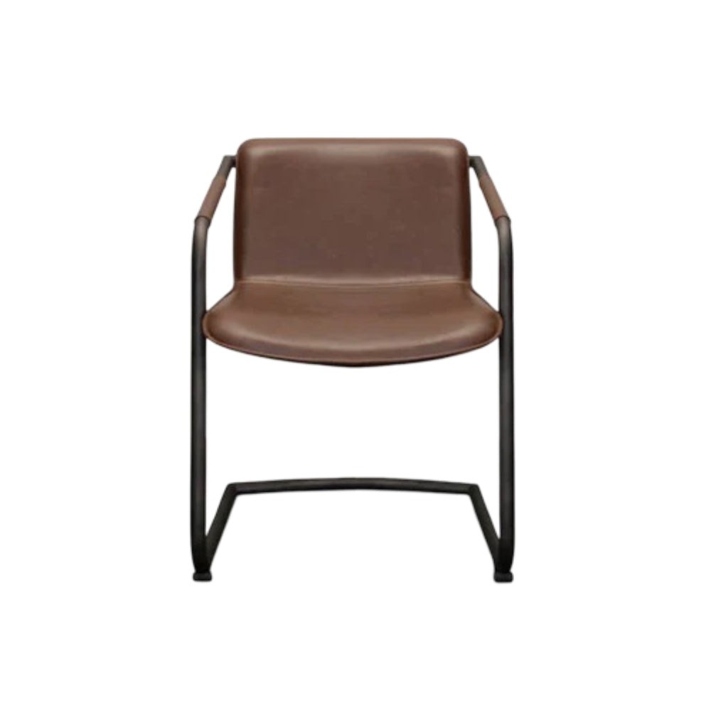 Silla de comedor Juno de 18" de Primitive Collections (juego de 2) - Chocolate