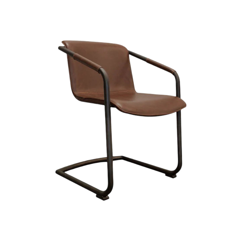 Silla de comedor Juno de 18" de Primitive Collections (juego de 2) - Chocolate
