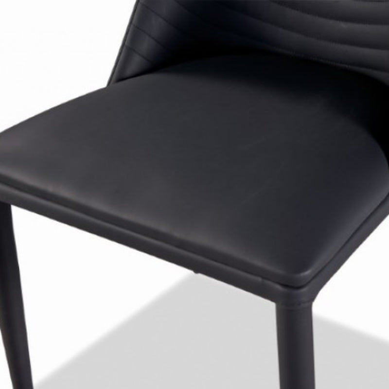 Lenvik 32" Side Chair by Furniture of America (2-Piece) - Black