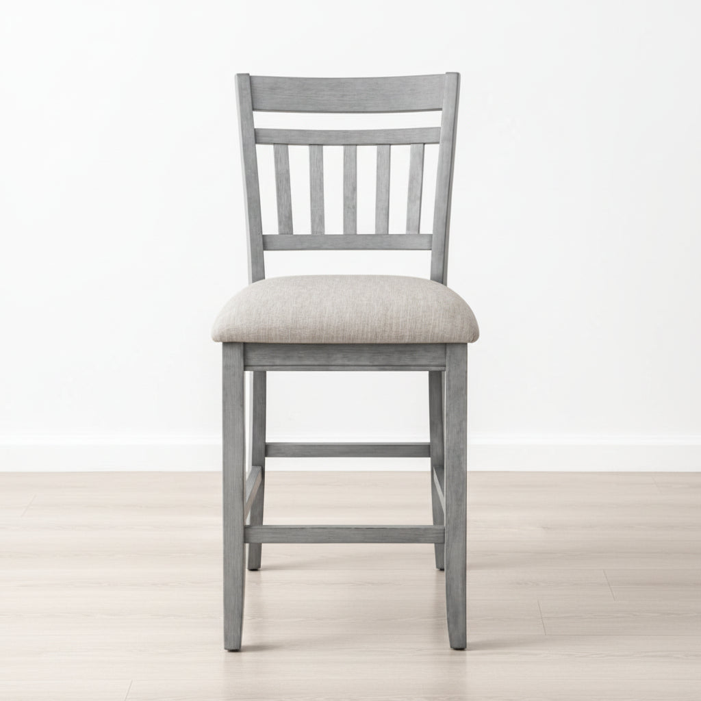 Riverdale 24" Pub Chair (1-Piece) by Vilo Home - Gray