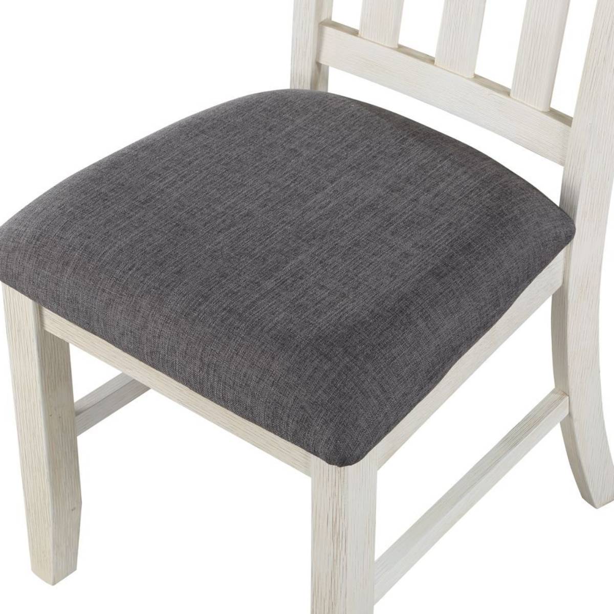 Lido Bay 19" Dining Chair Set by Vilo Home - White/Gray