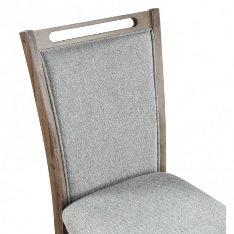 Dorset Hills 19" Dining Chair Set by Vilo Home - Brown/Gray