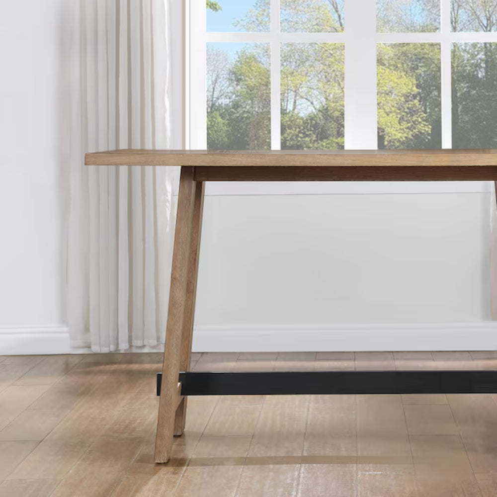 Aubrey Counter Height Dining Table by Steve Silver Company - Brown
