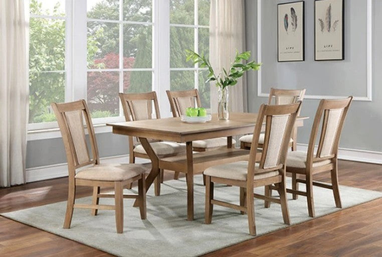 Upminster 7PC Dining set by Furniture of America