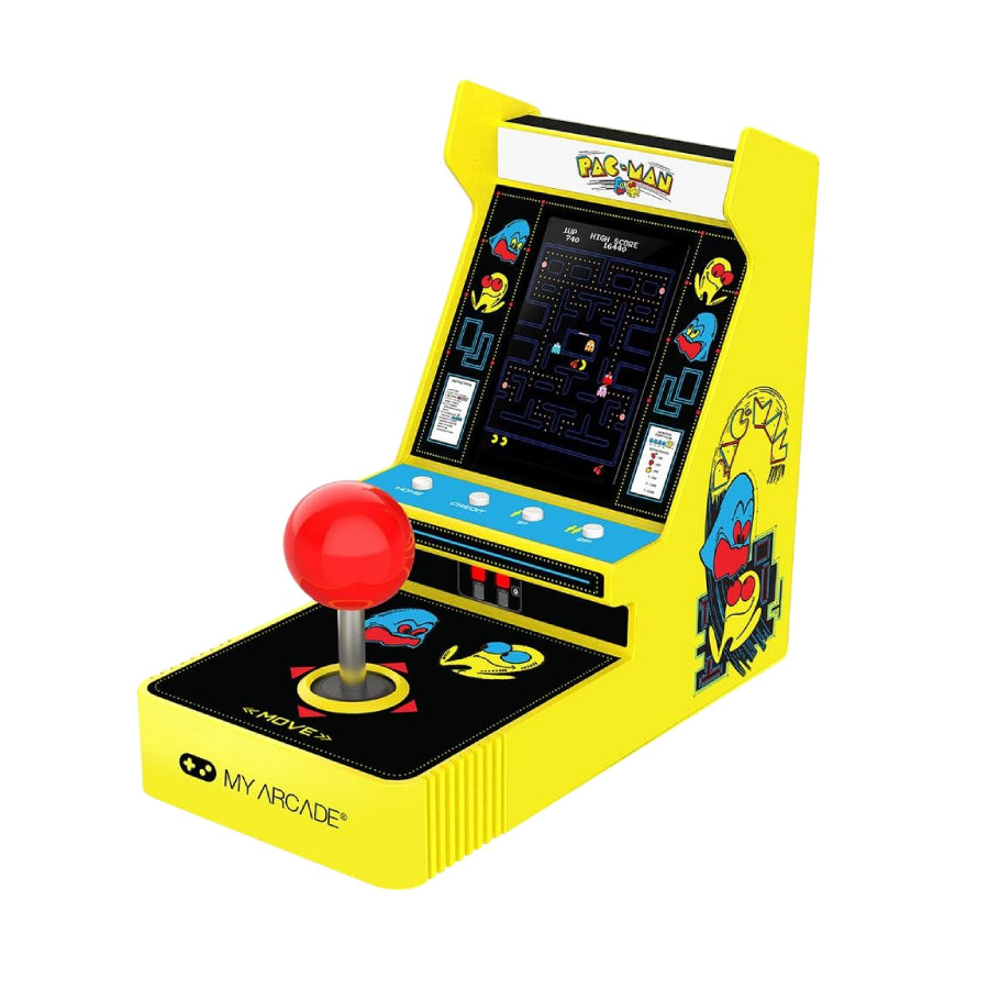 My Arcade Pac-Man Portable Retro Arcade Joystick Player - Yellow