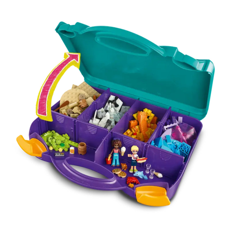 LEGO Friends Creative Beach and Travel Suitcase Building Toy Set (188-Piece)