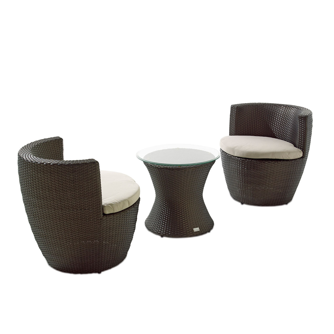 Wicker Patio 3-Piece Set by Best Home