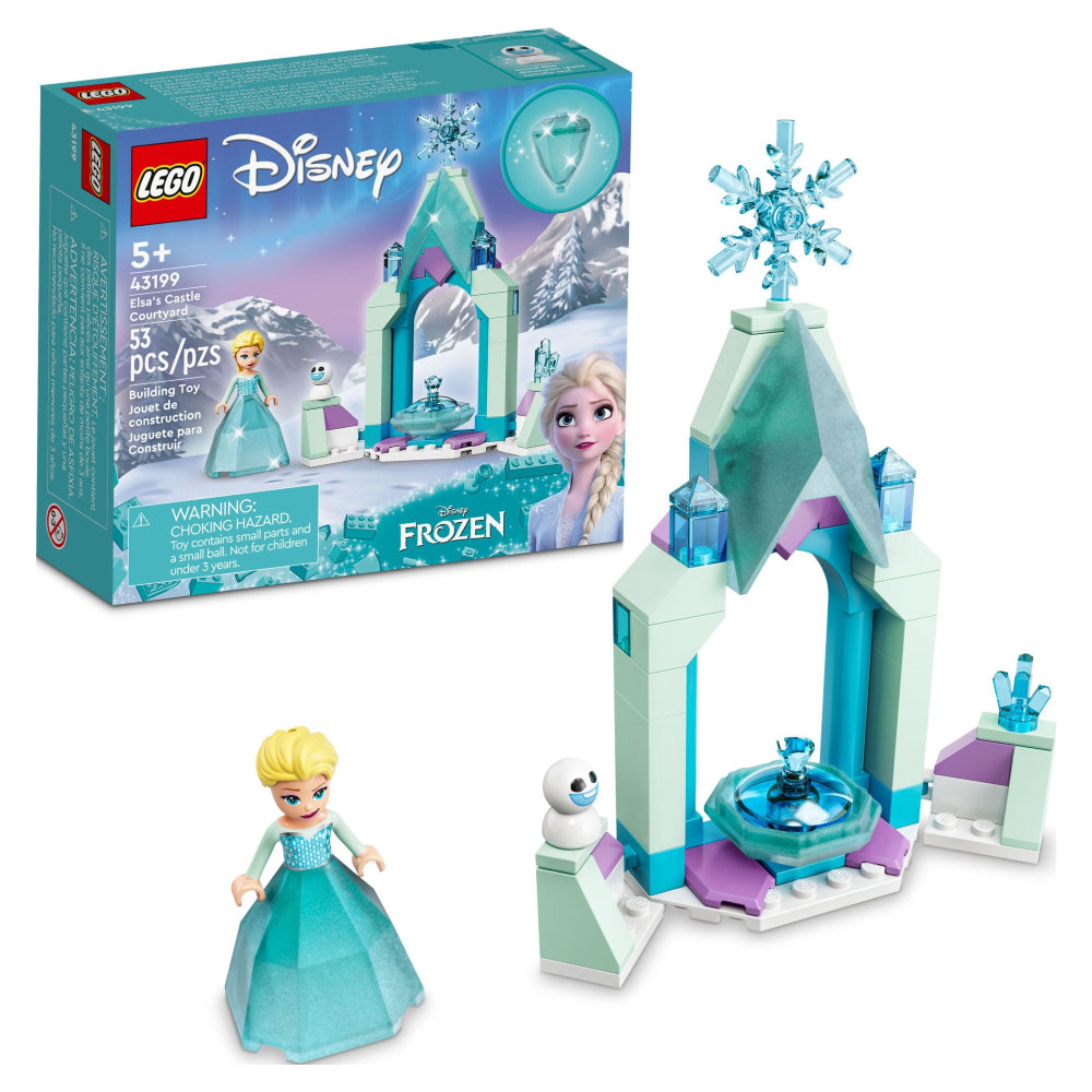 Juego de construcción LEGO Disney Elsa's Castle Courtyard (53 piezas)