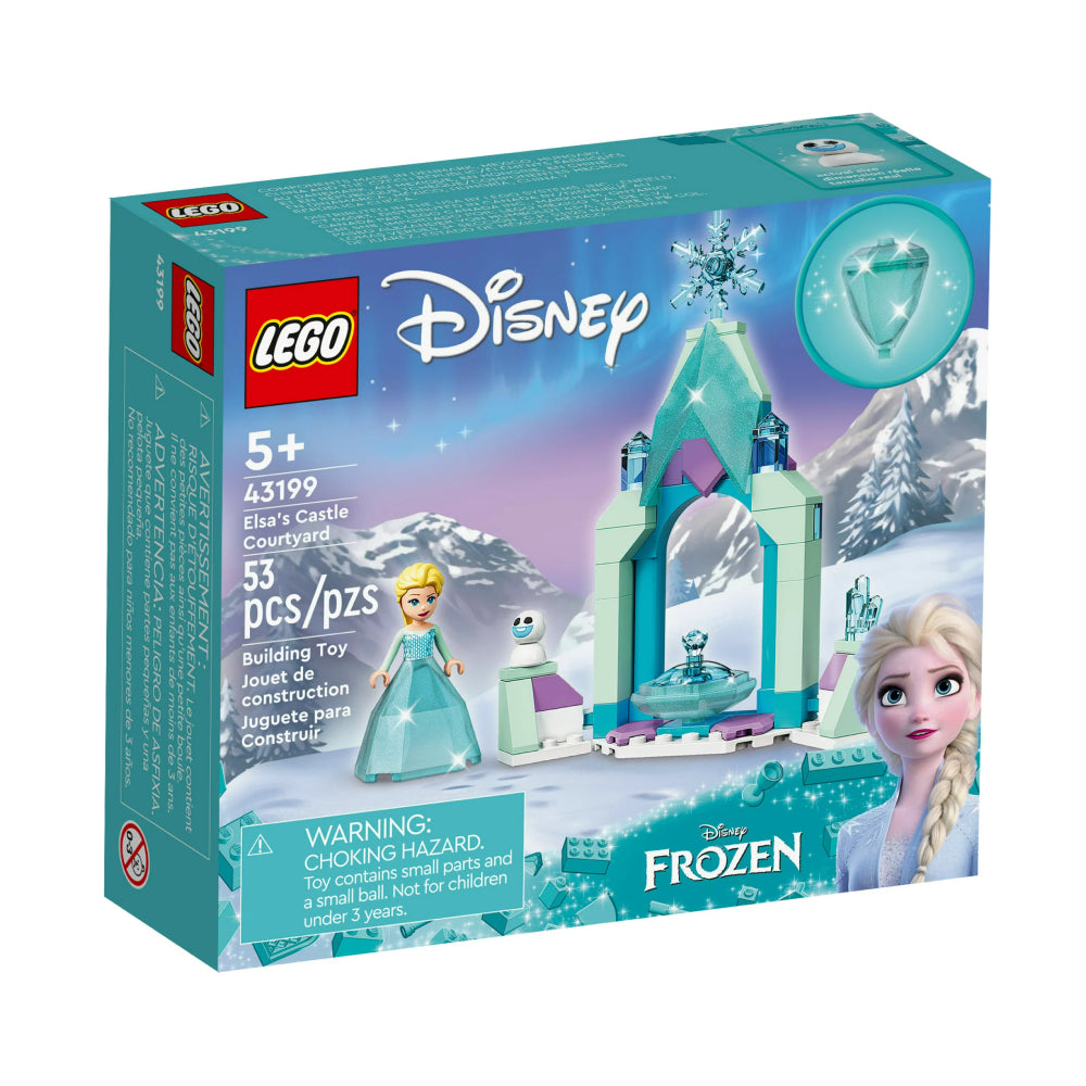 Juego de construcción LEGO Disney Elsa's Castle Courtyard (53 piezas)