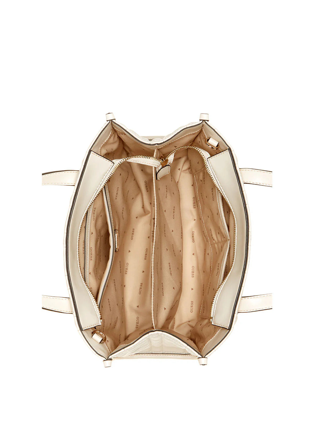 GUESS silvana tote bag - White